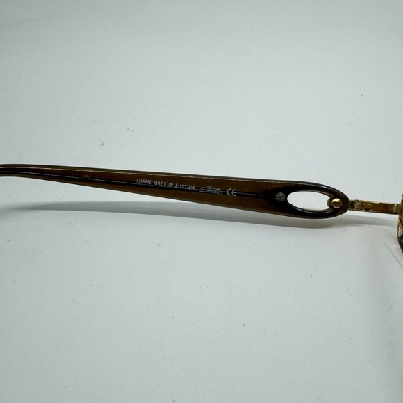 Silhouette Eyeglasses SPX M 1928 /20 6054 Brown/Clear Frame 52[]15 125 H10163 - Picture 5 of 7
